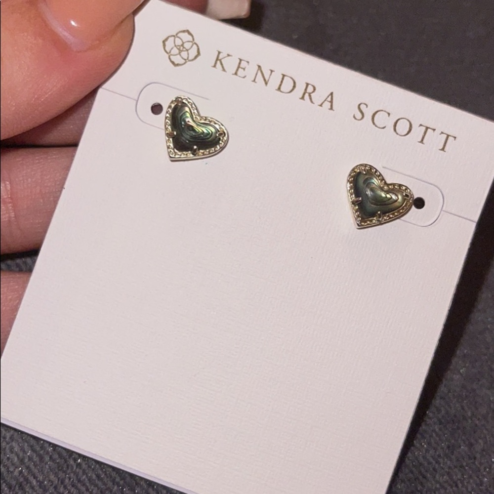 Kendra Scott Heart Earrings